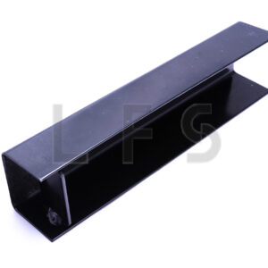 Łącznik Uchwyt Do Podmurówki Metalowy Ocynk + Kolor 5×25 czarny