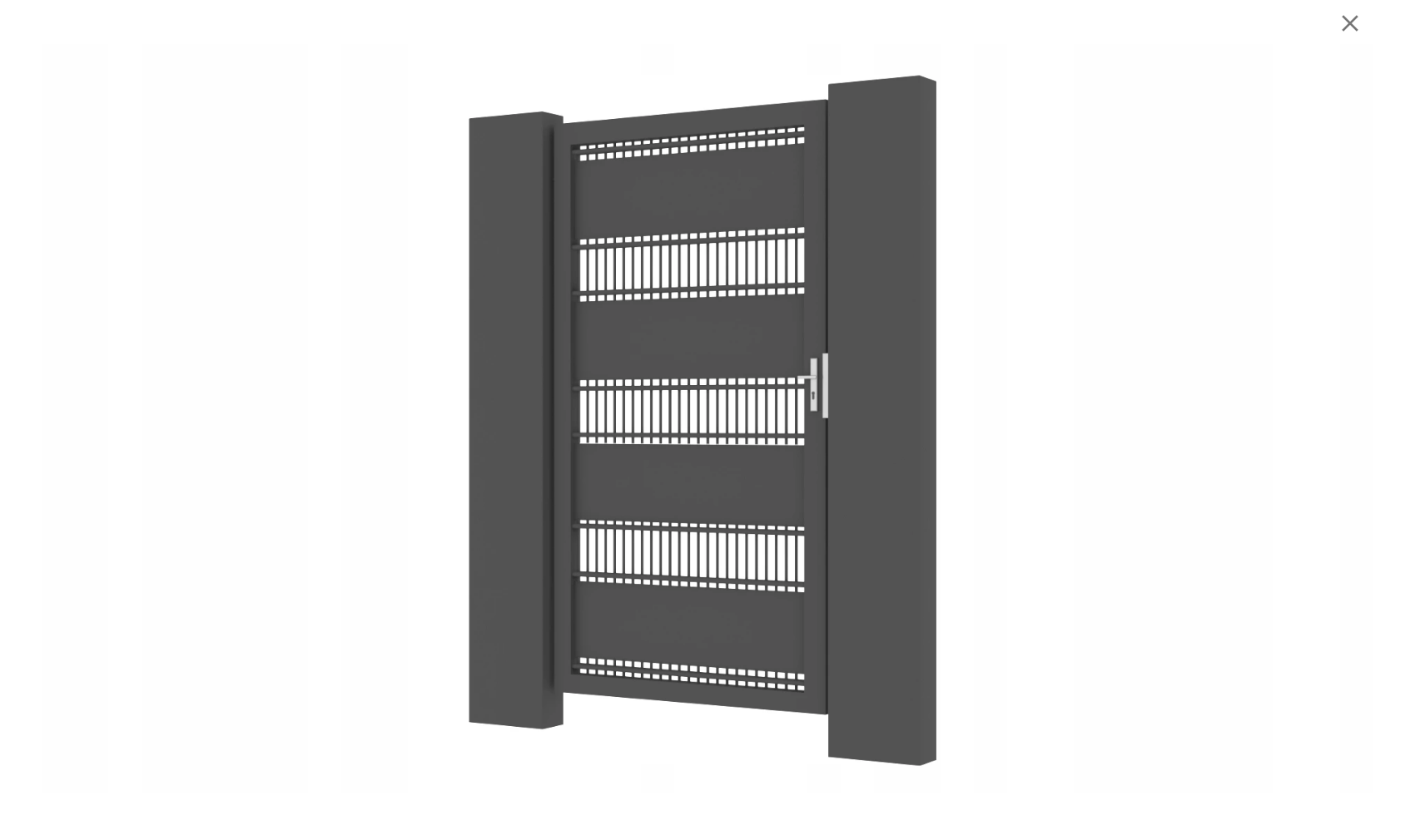Furtka wejściowa panel 2D wzór J2